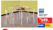 Design Plus Sunny 5 Piece Dinnette Set