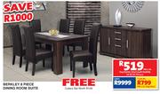 Berkley 8 Piece Dining Room Suite With Free Cutlery Set