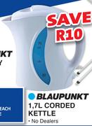 Blaupunkt 1.7Ltr Corded Kettle