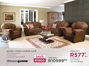 Gommagomma Astrid 4 Piece Lounge Suite 