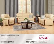 Gommagomma Pigale 3 Piece Lounge Suite 