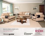Gommagomma Rialto 3 Piece Lounge Suite
