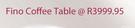 Fino Coffee Table
