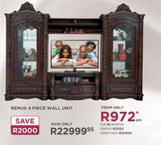 Remus 4 Piece Wall Unit