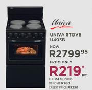 Univa Stove U405B