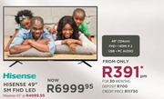 Hisense 49" SM FHD LED TV