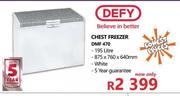 Defy 195L Chest Freezer DMF 470