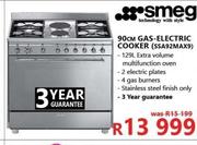Smeg 90cm Gas-Electric Cooker(SSA92MAX9)