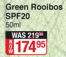 Greener Living Green Rooibos SPF20-50ml