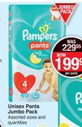 Pampers Unisex Pants Jumbo Pack-Per Pack