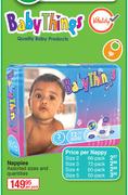 Baby Things Nappies-Per Pack