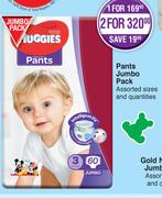 Huggies Pants Jumbo Pack-For 2
