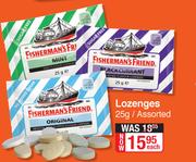 Fisherman's Friend  Lozenges Assorted-25g Each