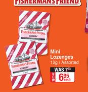 Fisherman's Friend  Mini Lozenges Assorted-12g Each