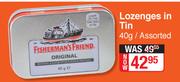 Fisherman's Friend Lozenges in Tin Assorted-40g