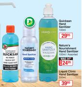 Nature's Nourishment Hand Sanitizer-100ml