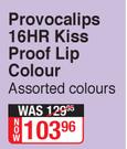 Rimmel Provocalips 16HR Kiss Proof Lip Colour Assorted Colours