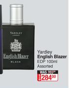 Yardley English Blazer EDP Assorted-100ml