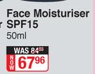 Vaseline Face Moisturiser SPF15-50ml