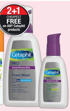 Cetaphil Pro Acne Prone Skin Foam Wash-235ml Each