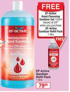 EF-Active Sanitizer Refill Pack-1Ltr