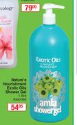 Nature's Nourishment Exotic Oils Shower Gel Assorted-1Ltr