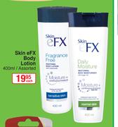 Skin eFX Body Lotion Assorted-400ml Each