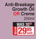 African Pride Olive Miracle Anti Breakage Growth Oil Or Creme-250ml