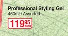 Eco Style Professional Styling Gel Assorted-450ml Each