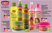 African Pride Olive Miracle Anti Breakage Braid Sheen Spray Or Moisuriser-250ml Each 20% Off All ORS
