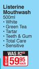 Listerine Mouthwash-500ml Each