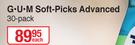G-U-M Soft Picks Advanced 30 Pack-Each
