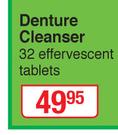 Dentalmate Denture Cleanser 32 Effervescent Tablets