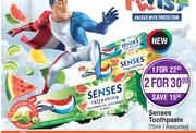 Aquafresh Senses Toothpaste Assorted-75ml