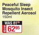 Peaceful Sleep Mosquito Insect Repellent Aerosol-150ml