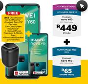 2 x Huawei nova Y60 LTE/HD Voice-MTN Mega Talk XS Or MTN Mega Gigs XS + My MTN Mega Flex R65