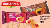 Britannia Cake Muffils Assorted-60g Eachbritann