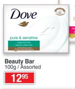 Dove Beauty Bar Assorted-100g