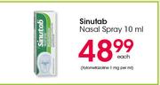 Sinutab Nasal Spray-10ml Each