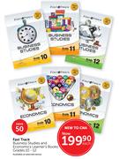 Fast Track Business Studies & Economics Learner's Books Grades 10-12-Each