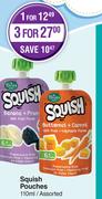 Rhodes Squish Pouches Assorted- For 1 x 110ml