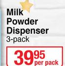 Baby Things Milk Powder Dispenser 3's Pack-Per Pack