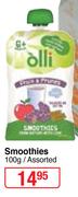 Olli Smoothies Assorted-100g