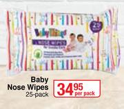 Baby Things Baby Nose Wipes 25 Pack-Per Pack