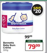 Bennetts Baby Bum Creme-300g