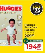 Huggies Extra Care Nappies-Per Pack