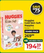 Huggies Gold Skin Soft Nappies-Per Pack