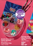 Sweets From Heaven Peanut Miracles 65g Plus Party Plate 100g-For Both
