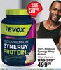 Evox 100% Premium Synergy Whey Protein Assorted-1.5Kg