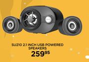 SU210 2.1 Inch USB Powered Speakers